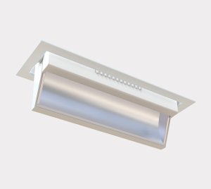 LED Wall Washer with DALI and Casambi Dimming for Retail Shelving and Product Display