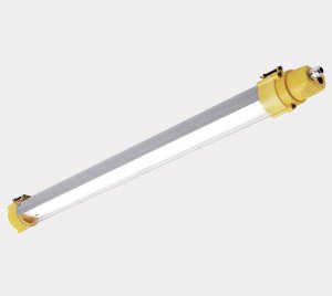 ATEX Zone 2/21/22 Industrial LED Tube Light for Environments with Sulfur Vapors, Acids, and Salt Exposure