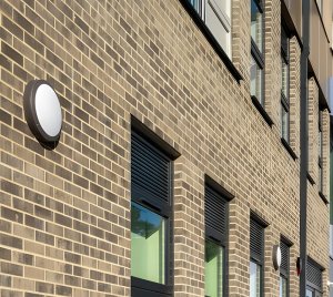 Weatherproof Round LED Wall and Ceiling Bulkhead Light with IP65 and IK10 for Outdoor Areas