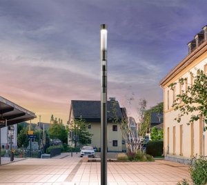 Modular Smart Lighting Column with Integrated IoT Functions for Urban Environments