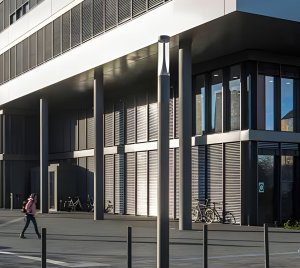 LED Light Column with for Pedestrian Zones with Visual Guidance