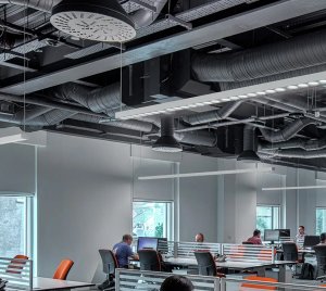 Architectural Linear LED Pendant Light with High CRI and 3-Step Dimming Control
