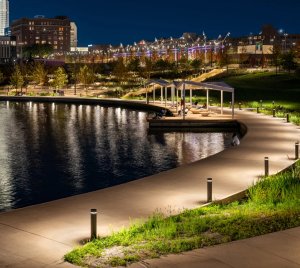 Dark Sky Compliant Bollard Light for Pathway and Area Lighting