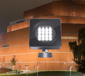 Outdoor LED Projector for Façade Lighting and Architectural Floodlighting