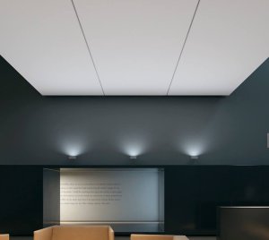 Architectural Wall-Mounted LED Luminaire for Ceiling Washlighting