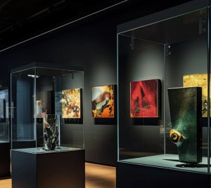 High CRI LED Showcase Lights for Museum Exhibit Display with Spot, Flood, and Wide Flood Beam Options