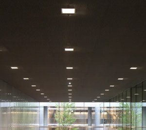 Square Recessed LED Downlight with Phase, DALI, or Bluetooth Wireless Dimming Options
