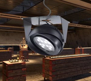 Gimbal Recessed Spotlight with Cardanic Suspension for Precision Architectural Lighting