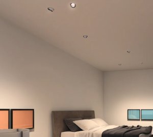 Architectural LED Spotlight with 360° Rotatable Oval Flood Lens for Restaurants, Hotel Rooms, and Retail Environments