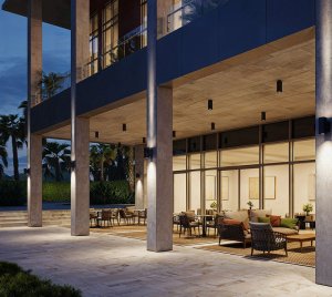 Square Multi-Volt Dimmable LED Outdoor Wall Light for Commercial and Urban Architectural Projects
