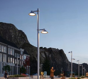 Versatile Pendant, Wall, and Pole Mount Lighting Fixtures for Modern Architectural Projects