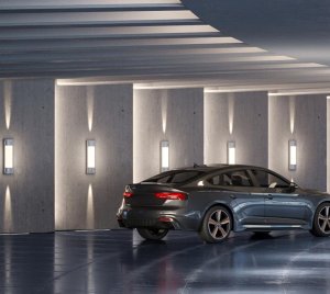 Durable Outdoor LED Wall Fixture with Omnidirectional Light and Optional Up/Down Beam