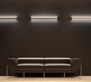 Linear LED Wall Light with Integrated Driver and Clean Architectural Form