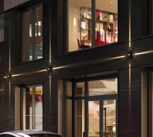 Cube-Shaped Outdoor LED Wall Light for Façade Grazing and Architectural Accent Lighting