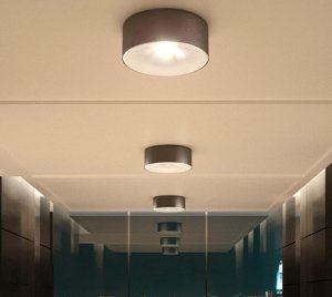 Flush Mount LED Ceiling Light with Diffused, Spot, and Direct Lighting Options