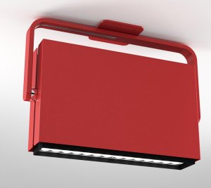 Ceiling-Mounted Adjustable LED Spotlight with Slim Profile for Architectural Integration