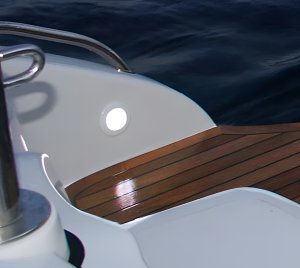 Round LED Courtesy Lamp for Compact Marine Installations with Stainless or Plastic Rim Options