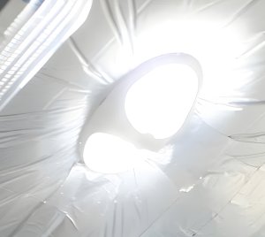 Sealed and UV-Resistant Compact LED Utility Light for Boat Engine Rooms and Storage Lockers