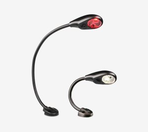 Flexible Neck Boat LED Reading Lamp for Chart Tables, Berths, and Cabin Lighting