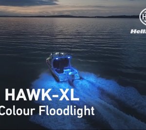 Dual Color Marine LED Floodlight for Decks, Engine Rooms, and Fishing Workspaces