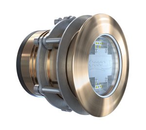 RGBW Marine LED Underwater Light for High-Speed Hulls with DMX Control and Color Scroll Effects