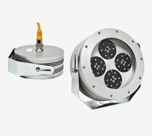 Compact Hazardous Location LED Floodlight with 12–24V DC Input for Harsh Industrial Environments