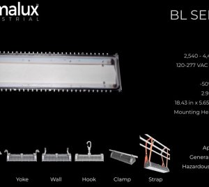 Hazardous Location Linear LED Flood Light for Offshore Facilities, Catwalks, and Drilling Rigs