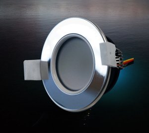 Tunable White and RGB LED Downlight for Overhead Lighting in Marine and Outdoor Environments