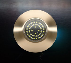 Dual-Color Underwater LED Yacht Light for Side, Bottom, and Transom Installations