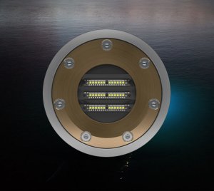 External Maintenance Flush-Mount Weld-In LED Light for Steel and Aluminum Hulls