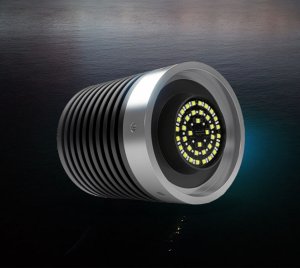 Single Color Blue or White Underwater LED Retrofit Light for Boats, Yachts, and Marine Vessels