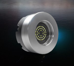 Compact Underwater LED Light for Marine Tanks, Bulbous Bows, and Confined Hull Areas