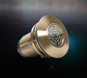 Underwater RGBW LED Yacht Light with Color Sweep, Sound Sync, and Scene Control