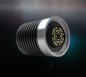 Quick-Install Retrofit LED Underwater Light with Wireless, DMX, and Touchscreen Control Options