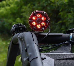 Off-Road LED Brake Warning Light with Automatic Deceleration Detection for UTVs and ATVs