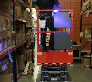 LED Safety Light for Forklifts, Material Handling, and Industrial Safety Zones