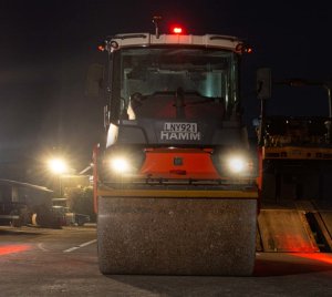 OSHA-Compliant LED Warning Projection Light for Hazard Awareness and Worker Safety