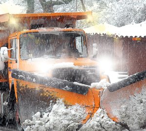 Heated LED Snowplow Headlights with Dual Beam and Integrated Turn Signal for Safer Winter Driving