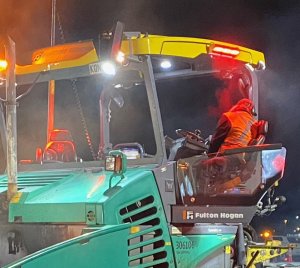 LED Keep-Out Zone Light for Forklifts, Dump Trucks, and Material Handling Equipment