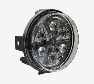 Round LED Headlight for ATVs, UTVs, and Off-Road Vehicles