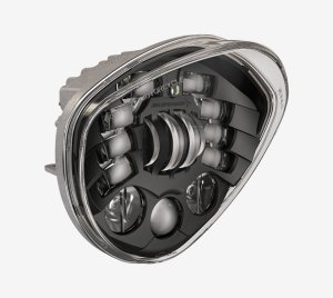 Smart LED Motorcycle Headlight with Adaptive Beam Pattern and High Beam Boost