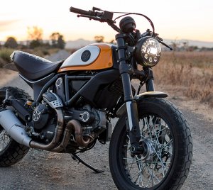DOT and ECE-Compliant Motorcycle Headlight with Adaptive High and Low Beam