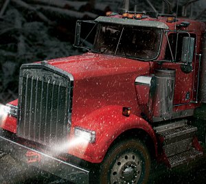 LED Truck Headlight with SmartHeat Heating Grid for Reliable Ice-Free Operation