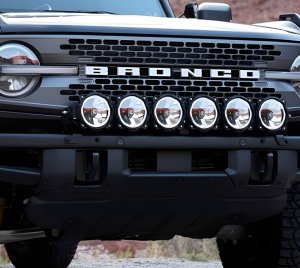 Off-Road LED Light Bar with Spot and Wide Combo Beam for Ford Bronco 2021+