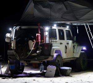 LED Backup Flood Lights with 120-Degree Beam for Trucks, SUVs, and Off-Road Vehicles