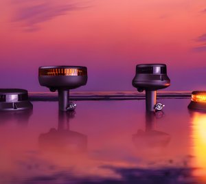 Amber LED Beacon Warning Lights for Tow Trucks, Construction, and Agricultural Equipment