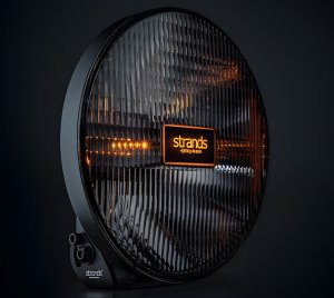 Dual-Color Amber and White LED Position Light for Trucks, Buses, and Utility Vehicles