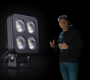 Heavy-Duty Mini LED Work Light with IP68/IP69K Rating for Trucks and Work Vehicles