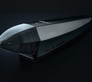 Black Bullet Dark Chrome LED Position and Warning Light for Heavy-Duty Trucks