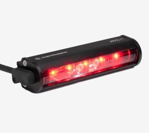 Rear LED Tail Light Bar with Integrated Plate Light for UTVs, ATVs, and Motorcycles